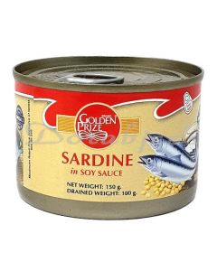 GOLDEN PRIZE SARDINE IN SOY SAUCE 150G