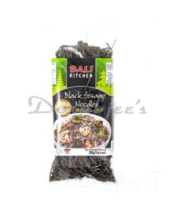 BALI KITCHEN NOODLE BLACK SEASAME 200G