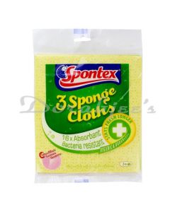 SPONTEX 3 SPONGE CLOTH 3S