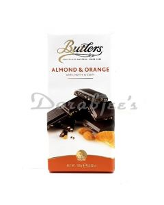 CT CHOCOLATES BUTLERS DARK ALM ORANGE 100G