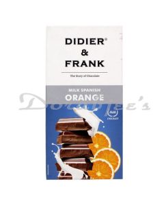 DIDER & FRANK ORANGE MILK CHOCOLATE 50G