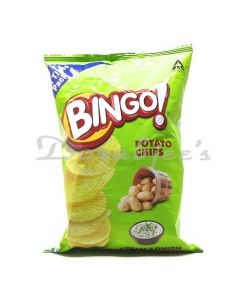 BINGO POTATO CHIPS 50 CREAM & ONION