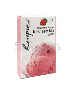 RECIPIA ICE CREAM MIX STRAWBERRY 100G