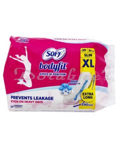 SOFY BODYFIT XL SLIM SANITARY PADS 6S