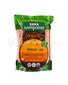 TATA SAMPANN ORGANIC MASOOR DAL 500 G