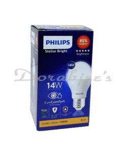 PHILIPS LED BULB GOLDEN YELLOW 14W E27