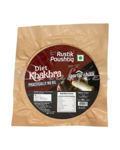 RUSTIK PAUSHTIQ  GARLIC CHILLI KHAKRA 200G