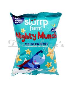 SLURRP FARM MIGHTY MUNCH  CHEESE AND   HERBS 20 G