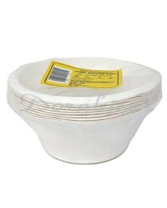 ADVANTECH BIO DEGRADABLE BAGASSE BOWL 200ML PACK OF 10