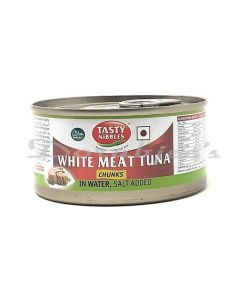 TASTY NIBBLES WHITE MEAT TUNA SALT WATER 185 G