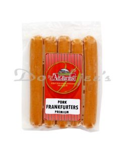 ALF FARMS PORK FRANKFURTER SAUSAGE 200G