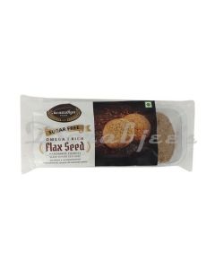 SWAASTHYA BISCUITS  FLAX SUGARFREE 125G