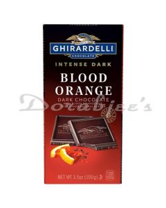 GHIRARDELLI INTENSE DARK BLOOD ORANGE DARK CHOCOLATE100