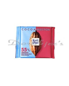 R.S. RITTER SPORT 55% SMOOTH FROM GHANA 100G