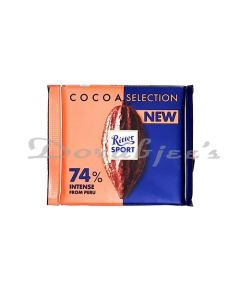 R.S. RITTER SPORT 74% INTENS FROM PERU 100G