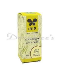 IRIS VAPORISER OIL LEMON GRASS 15ML