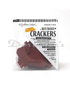 THE BAKERS DOZEN  BEETROOT CRACKERS 100G