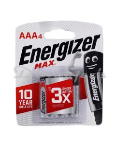 ENERGIZER ALKALINE MAX 4 AAA