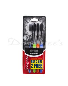 COLGATE SLIM SOFT CHARCOAL TOOTH BRUSH B2G2