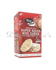 WISECRACK SUPER SEEDS BIG RICE CAKES 105G