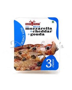 JOHNS DAIRY CRAFT GRATE THREE CH PIZZA 200G