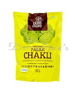 PURE&SURE  PALAK CHAKIL 200G