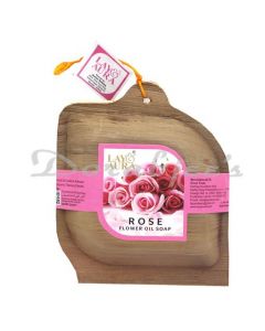 LAY & AURA ROSE FLOWER OIL SOAP 100G