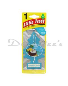 LITTLE TREE CAR FRESHENER CARIBBEAN COLADA