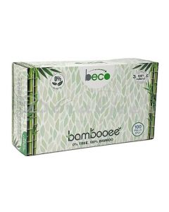 BECO BAMBOOEE FACIAL TISSUES - 100 PULLS