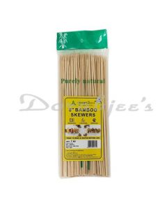 ADVANTECH 8 BIO DEGRADABLE BAMBOO SKEWERS 100 PCS