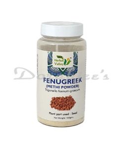 INDIAN HERBAL VALLEY FENUGREEK POWDER 100 G