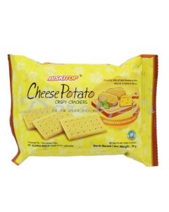 BISKITOP CHEESE POTOTO CRACKERS 50G