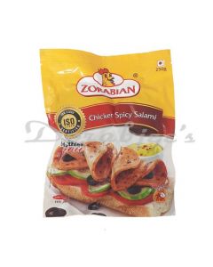 ZORABIAN CHICKEN SPICY SALAMI 250G