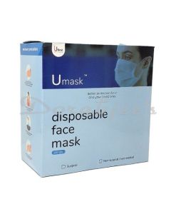 UMASK 3PLY FACE MASK (100 PCS)