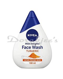 NIVEA MILK DELIGHTS FACE WASH TUMERIC 100ML