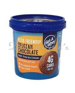 GET-A-WHEY ICE CREAM  KETO BELGIAN 125ML