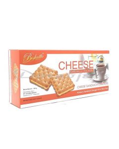 BISKOTTO CHEESE SANDWICH CRACKERS 160G