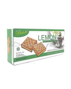 BISKOTTO LEMON SANDWICH CRACKERS 160G