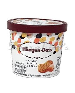 HAAGEN DAZS CARAMEL BISCUIT N CREAM 100ML