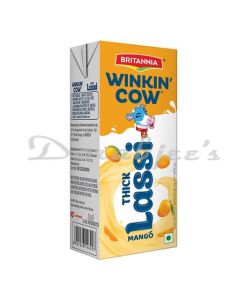 BRITIANNA WINKING COW LASSI MANGO 180ML