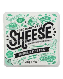 SHEESE VEGAN CHEESE  SLICED MOZZARELLA 200 G