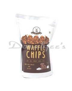 WAFFLE CHIPS DARK SEA SALT 85 G