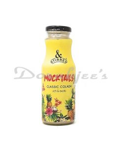 & STIRRED CLASSIC COLADA MOCKTAIL MIX  250ML