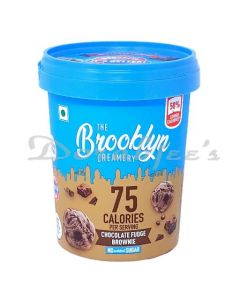 THE BROOKLYN CREAMERY CHOCOLATE BROWNIE 450ML