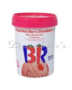 BASKIN ROBBINS D'LITES STRAWBERRY  450 ML