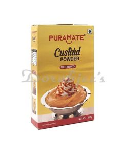 PM PURAMATE  CUSTARD POWDER BUTTERSCOTCH 100G