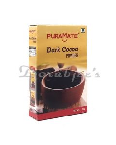 PM PURAMATE  DARK COCOA POWDER 50G