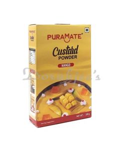 PM PURAMATE  CUSTARD POWDER MANGO100G