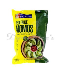 BIG SAMS VEGETABLE MOMOS 500G