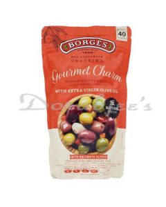 BORGES GOURMET CHARM OLIVES.350G